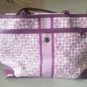 Coach Chelsea Heritage Stripe (Tote/Diaper Bag) (# L1082-F15134)